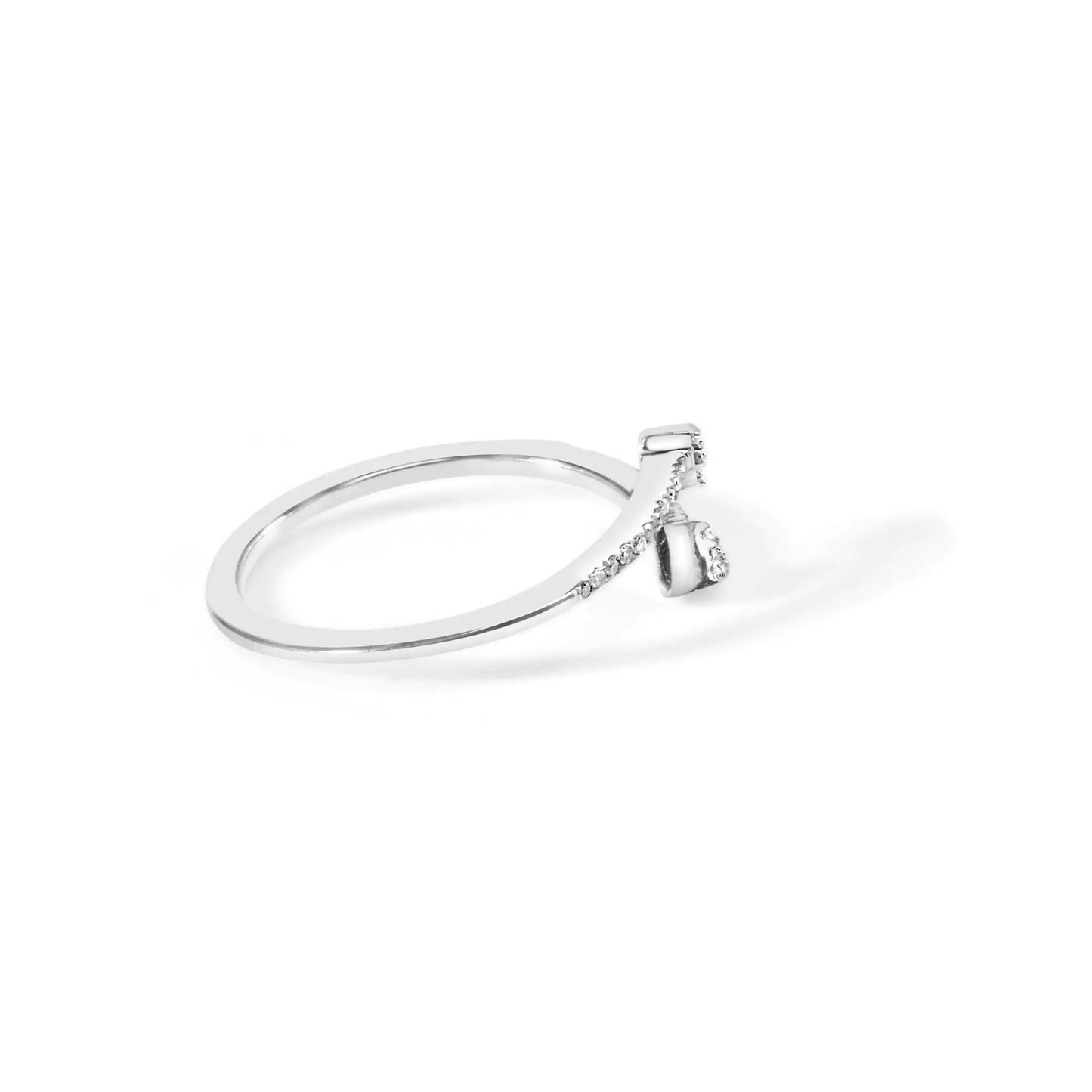 Sterling Silver Arrowhead Open Ring