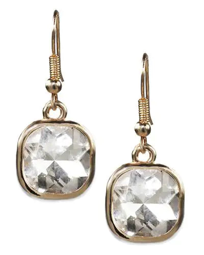 Crystal Cube Earrings