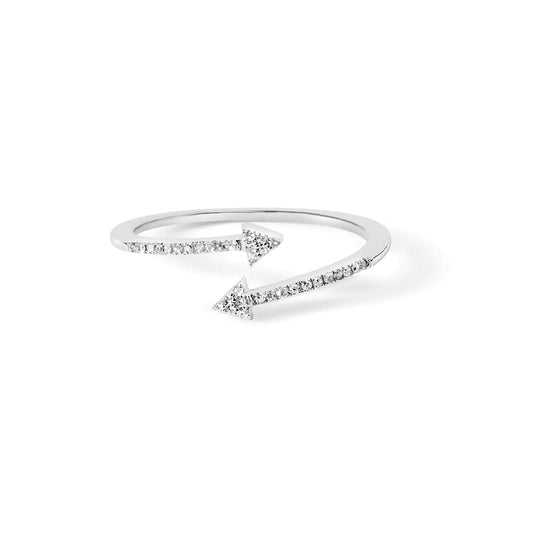 Sterling Silver Arrowhead Open Ring