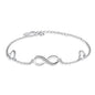 Sterling Silver Infinity Bracelet
