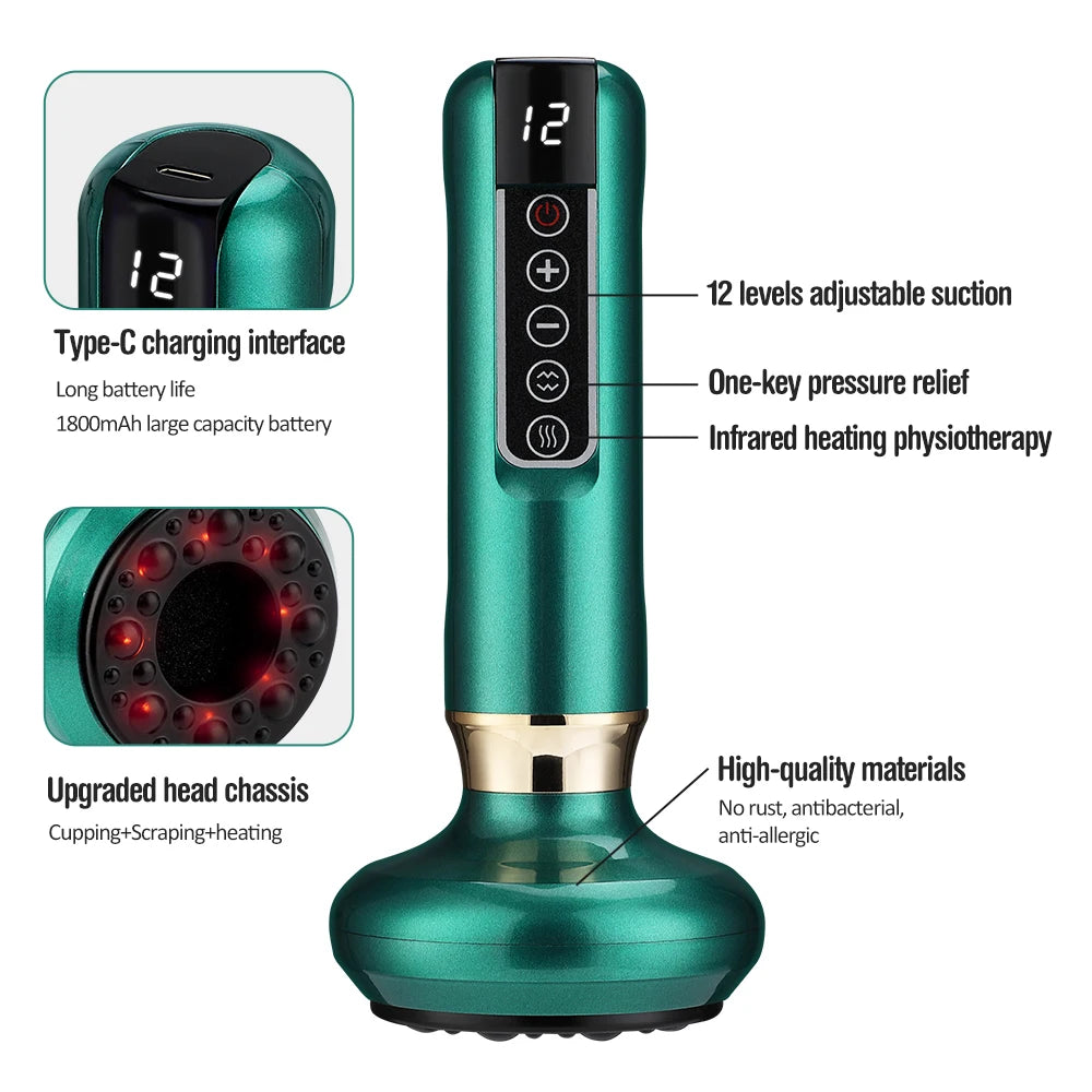 Heated Vacuum Massager