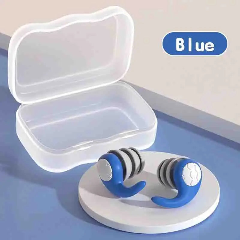 Noise Cancellation Silicone Earplugs