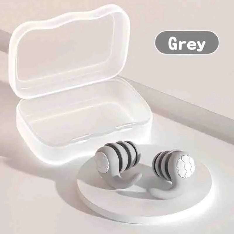 Noise Cancellation Silicone Earplugs
