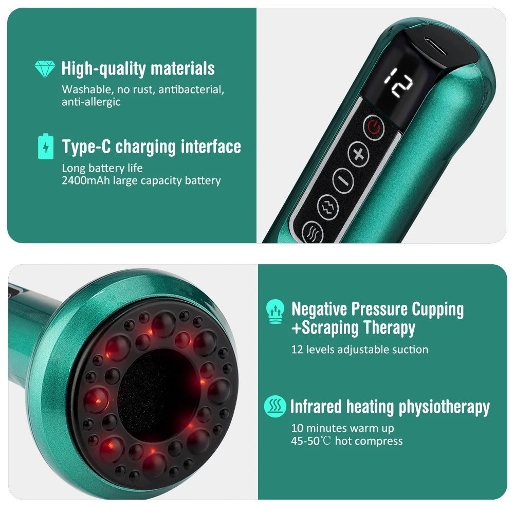 Heated Vacuum Massager