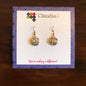 Crystal Cube Earrings