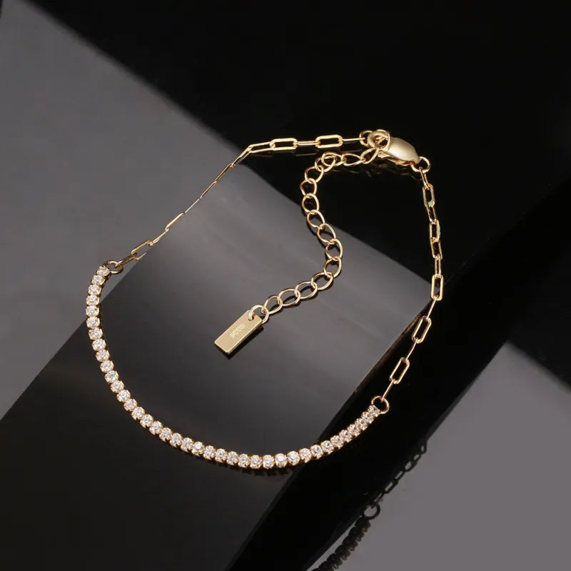 Elegant Zircon inlay Bracelet