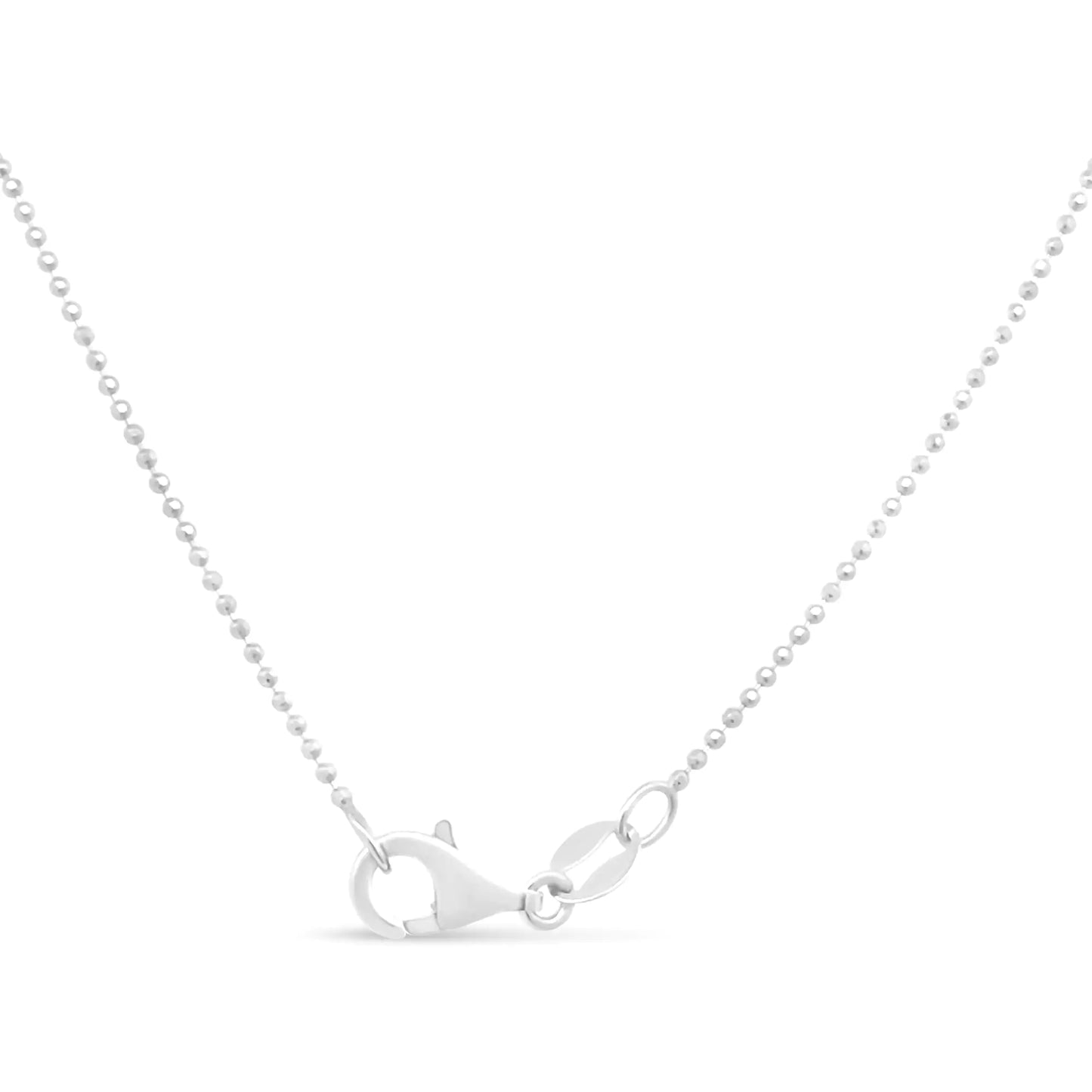 Sterling Silver Bead Chain Necklace