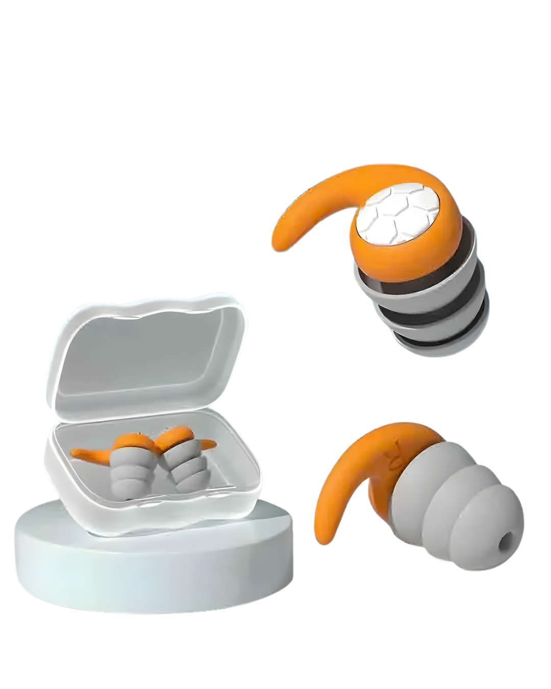 Noise Cancellation Silicone Earplugs