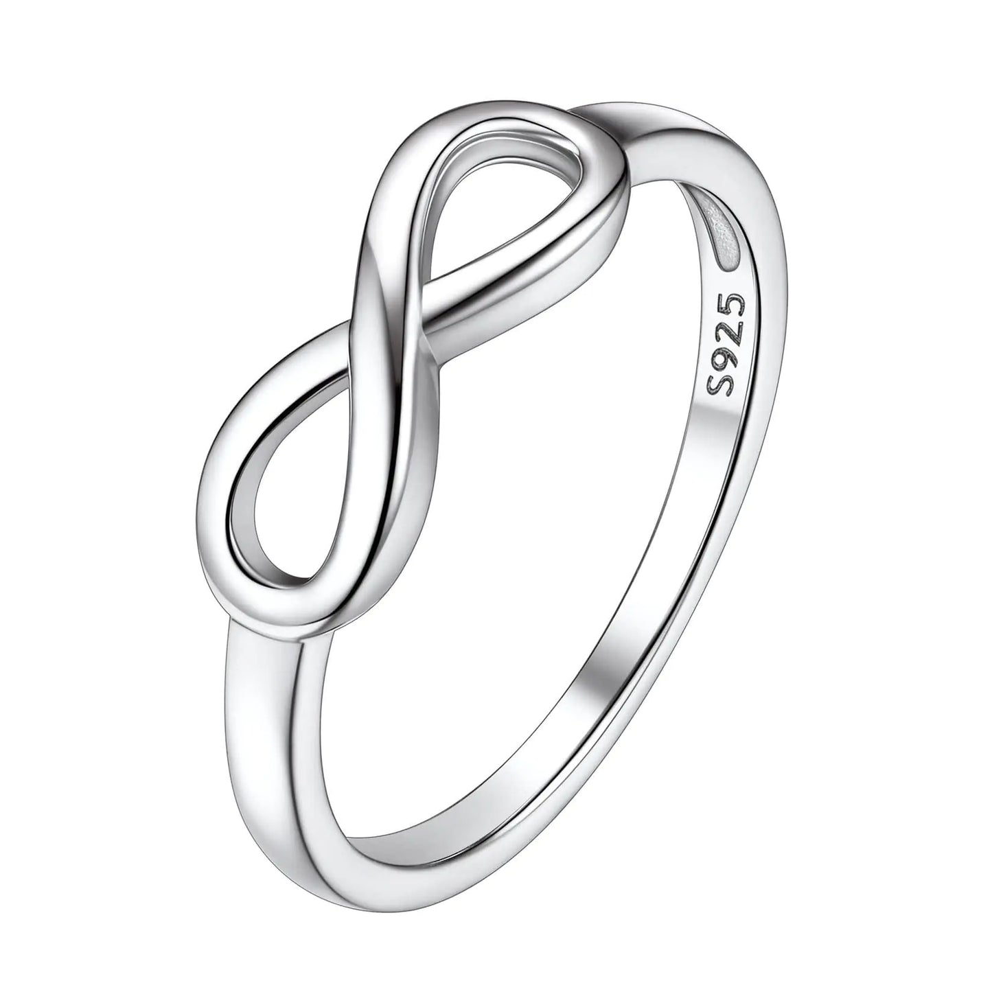 Sterling Silver Infinity promise Ring
